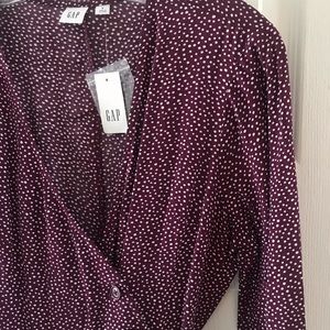 GAP wrap dress